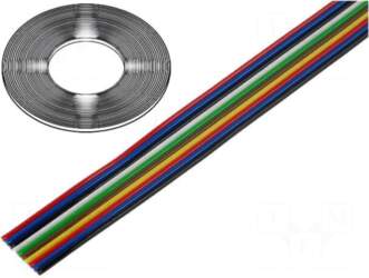 BQ CABLE Wire: ribbon | stranded