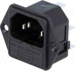 BULGIN Connector: AC supply | socket