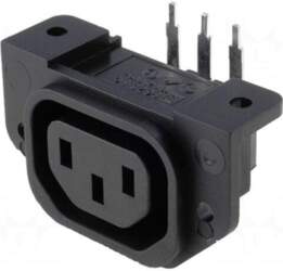 BULGIN Connector: AC supply | socket