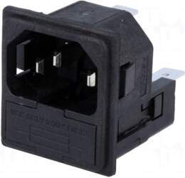 BULGIN Connector: AC supply | socket