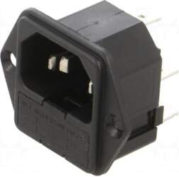 BULGIN Connector: AC supply | socket