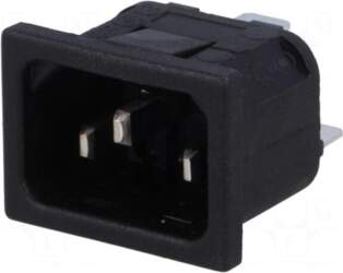 BULGIN Connector: AC supply | socket
