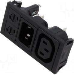BULGIN Connector: AC supply | socket