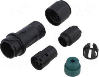 BULGIN Connector: circular | plug |