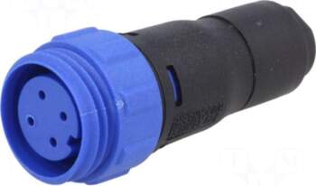 BULGIN Connector: circular | plug |