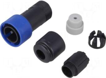 BULGIN Connector: circular | plug |
