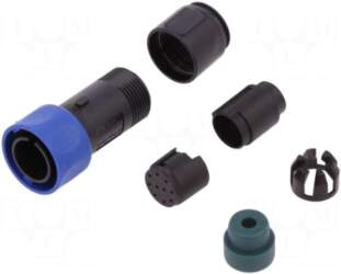 BULGIN Connector: circular | plug |