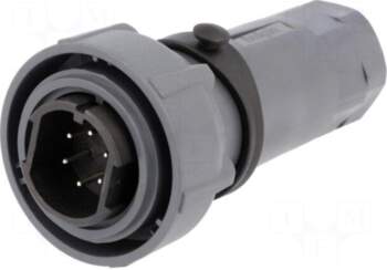 BULGIN Connector: circular | plug |