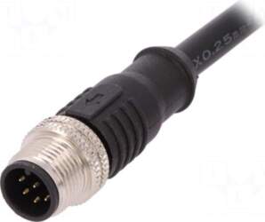 BULGIN Plug | M12 | PIN: