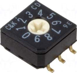 C&K Encoding switch | DEC/BCD |