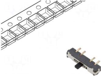 C&K Switch: slide | Pos: 3