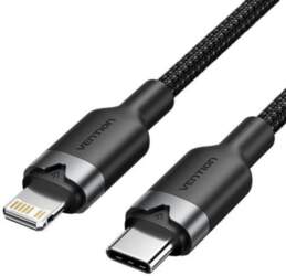 CABLE USB-C TO LIGHTNING/2M BLACK LALBH