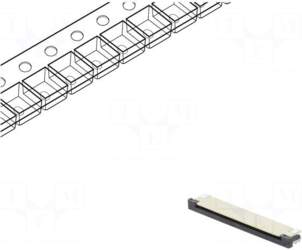 CONNFLY Connector: FFC (FPC) | horizontal