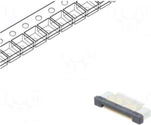CONNFLY Connector: FFC (FPC) | horizontal