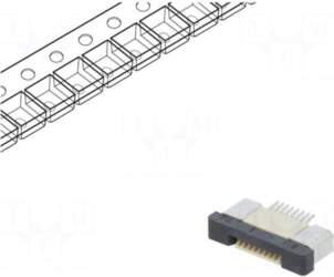CONNFLY Connector: FFC (FPC) | horizontal
