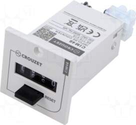 CROUZET Counter: electromechanical | mechanical indicator