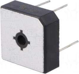 DC COMPONENTS Bridge rectifier: single-phase |