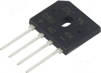 DC COMPONENTS Bridge rectifier: single-phase |
