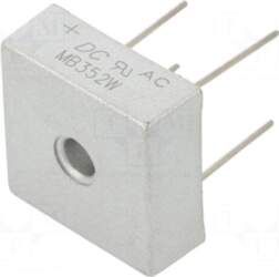 DC COMPONENTS Bridge rectifier: single-phase |