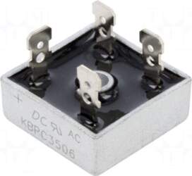 DC COMPONENTS Bridge rectifier: single-phase |