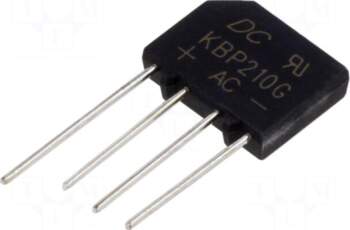 DC COMPONENTS Bridge rectifier: single-phase |