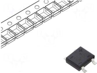 DC COMPONENTS Bridge rectifier: single-phase |