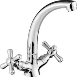 Deante Basin mixer with automatic stopper