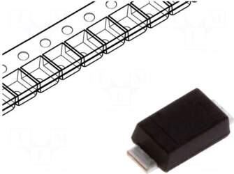 DIODES INCORPORATED Diode: rectifying | SMD