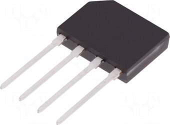 DIODES INCORPORATED Single-phase bridge rectifier |