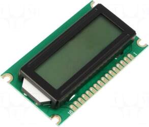 DISPLAY ELEKTRONIK Display: LCD | alphanumeric