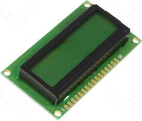 DISPLAY ELEKTRONIK Display: LCD | alphanumeric