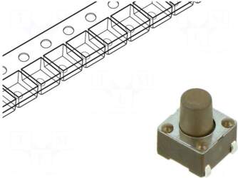 E-SWITCH Microswitch TACT | SPST-NO |