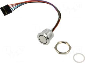 E-SWITCH Switch: capacitive | Pos: 2
