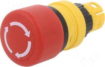 EAO Switch: emergency stop | 16mm