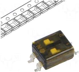 ECE Switch: DIP-SWITCH | Poles number:
