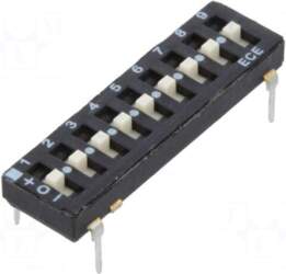 ECE Switch: DIP-SWITCH | Poles number: