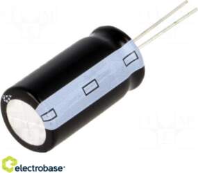 Electro Base Capacitor: electrolytic; THT; 6