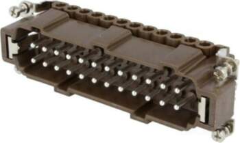 Electro Base Connector: rectangular; male; 180