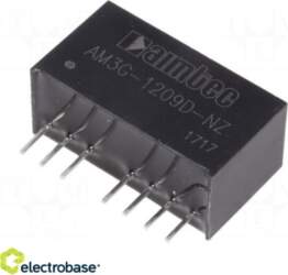 Electro Base Converter: DC/DC; 3W; Uin: