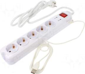 EnerGenie Plug socket strip: protective |