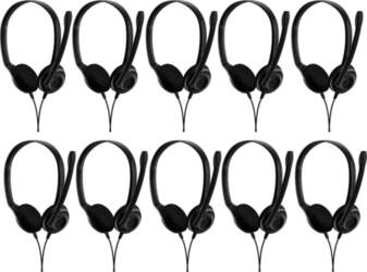 EPOS EDU 10, headset (black, pack
