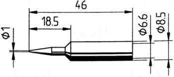 ERSA Tip | conical | 1mm