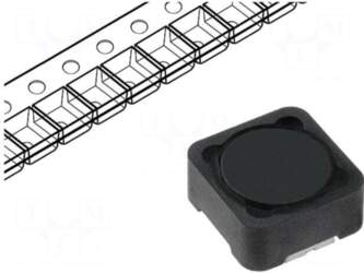 FERROCORE Inductor: wire | SMD |