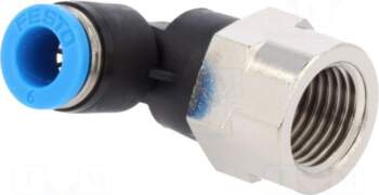 FESTO Push-in fitting | threaded,angled