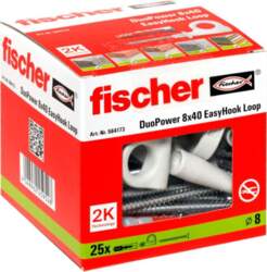 Fischer EasyHook Loop DuoPower 8x40 (white