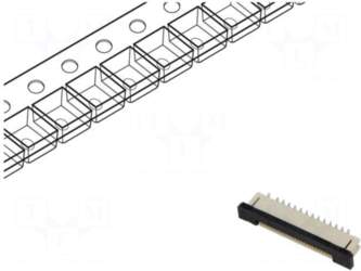 GCT Connector: FFC/FPC | tinned |