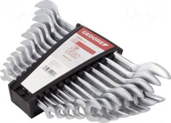 GEDORE Wrench: flat-set | double-sided,spanner