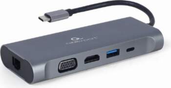 Gembird A-CM-COMBO7-01 notebook dock/port replicator USB