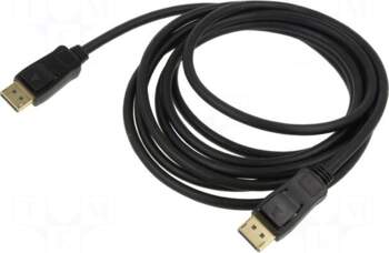 Goobay Cable | DisplayPort plug,both