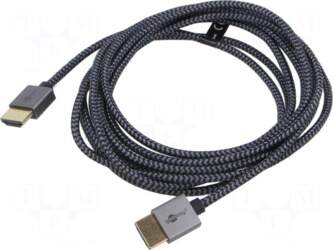 Goobay Cable | HDMI plug,both